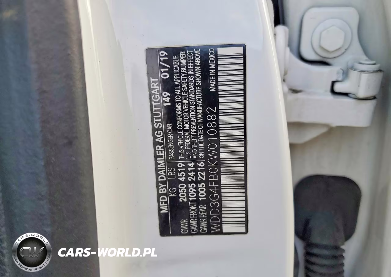 2019 Mercedes-Benz A 220 4Matic VIN:WDD3G4FB0KW010882 - 12