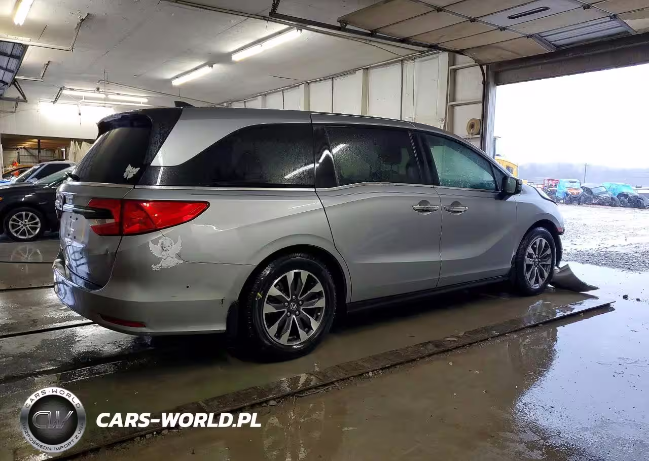 2021 Honda Odyssey Exl VIN:5FNRL6H77MB014214 - 3