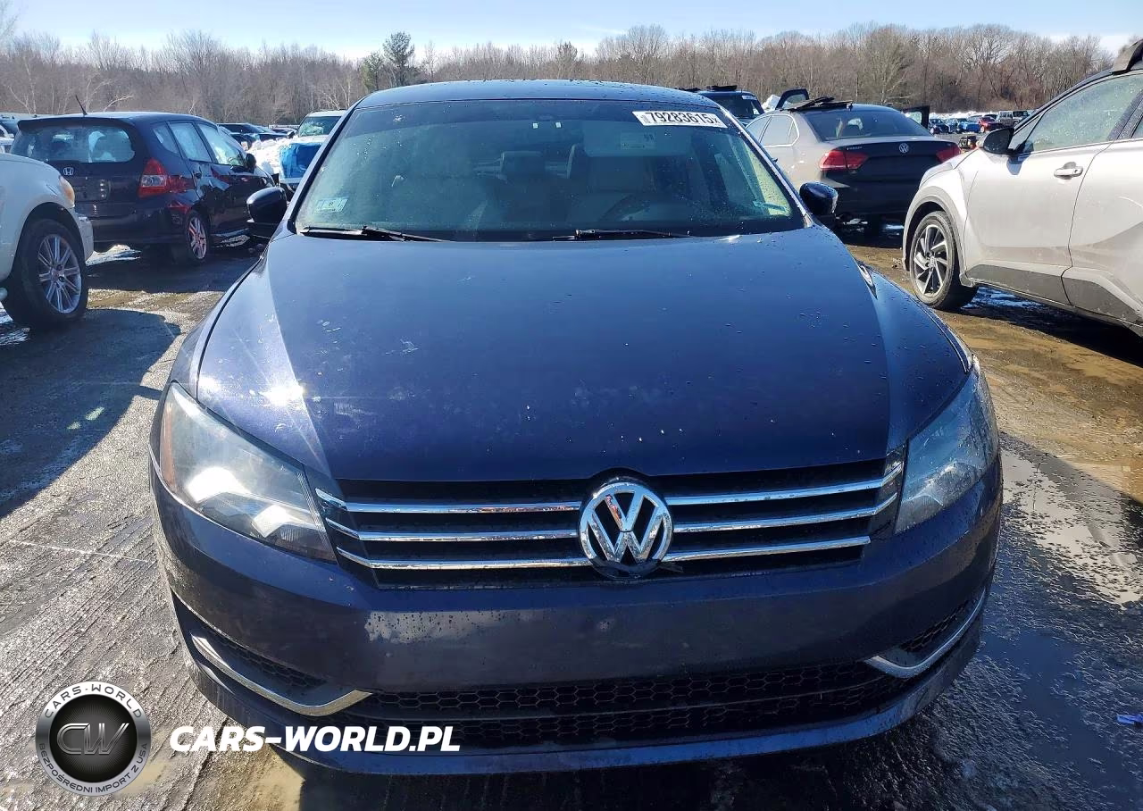 2012 Volkswagen Passat Se VIN:1VWBN7A37CC109230 - 5