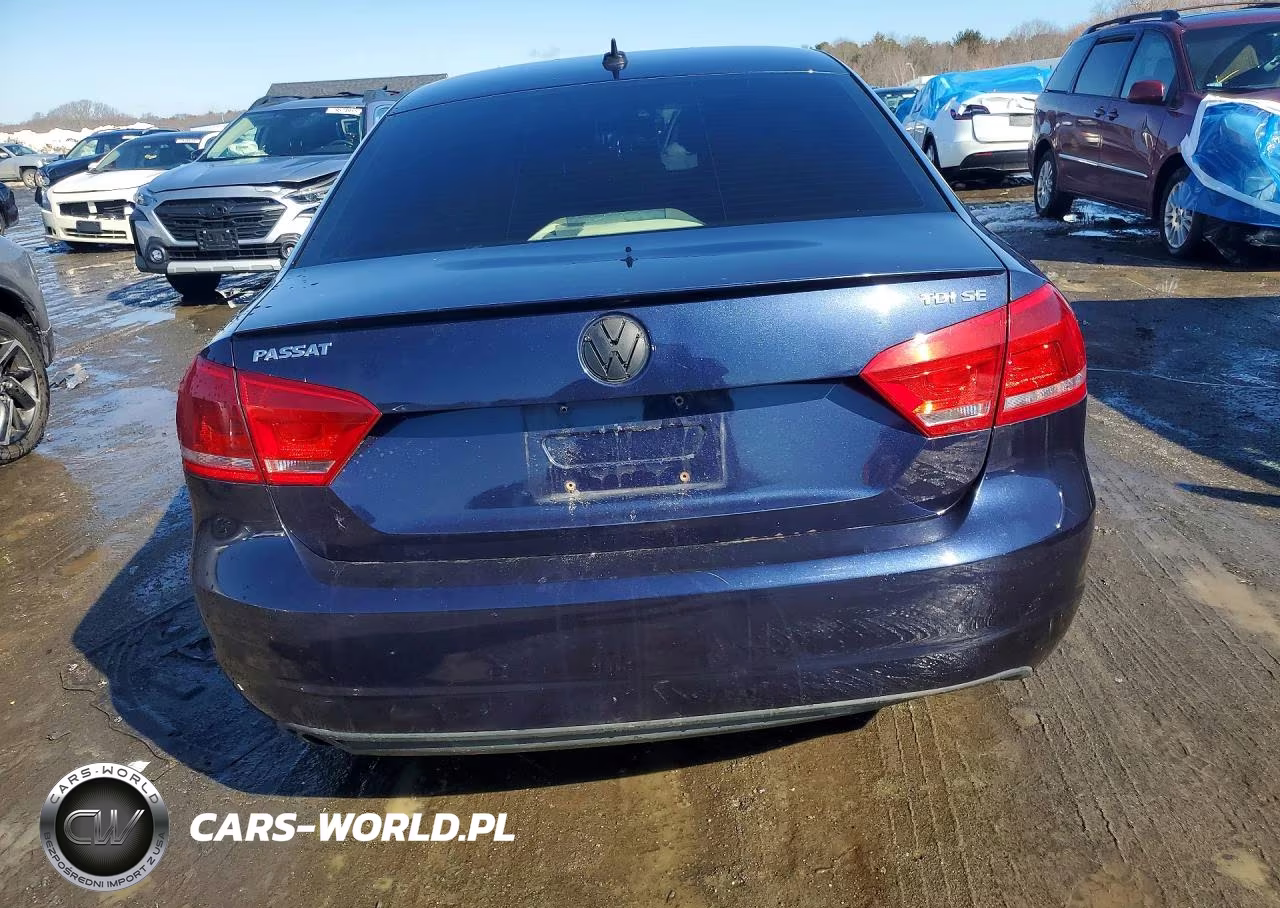 2012 Volkswagen Passat Se VIN:1VWBN7A37CC109230 - 6