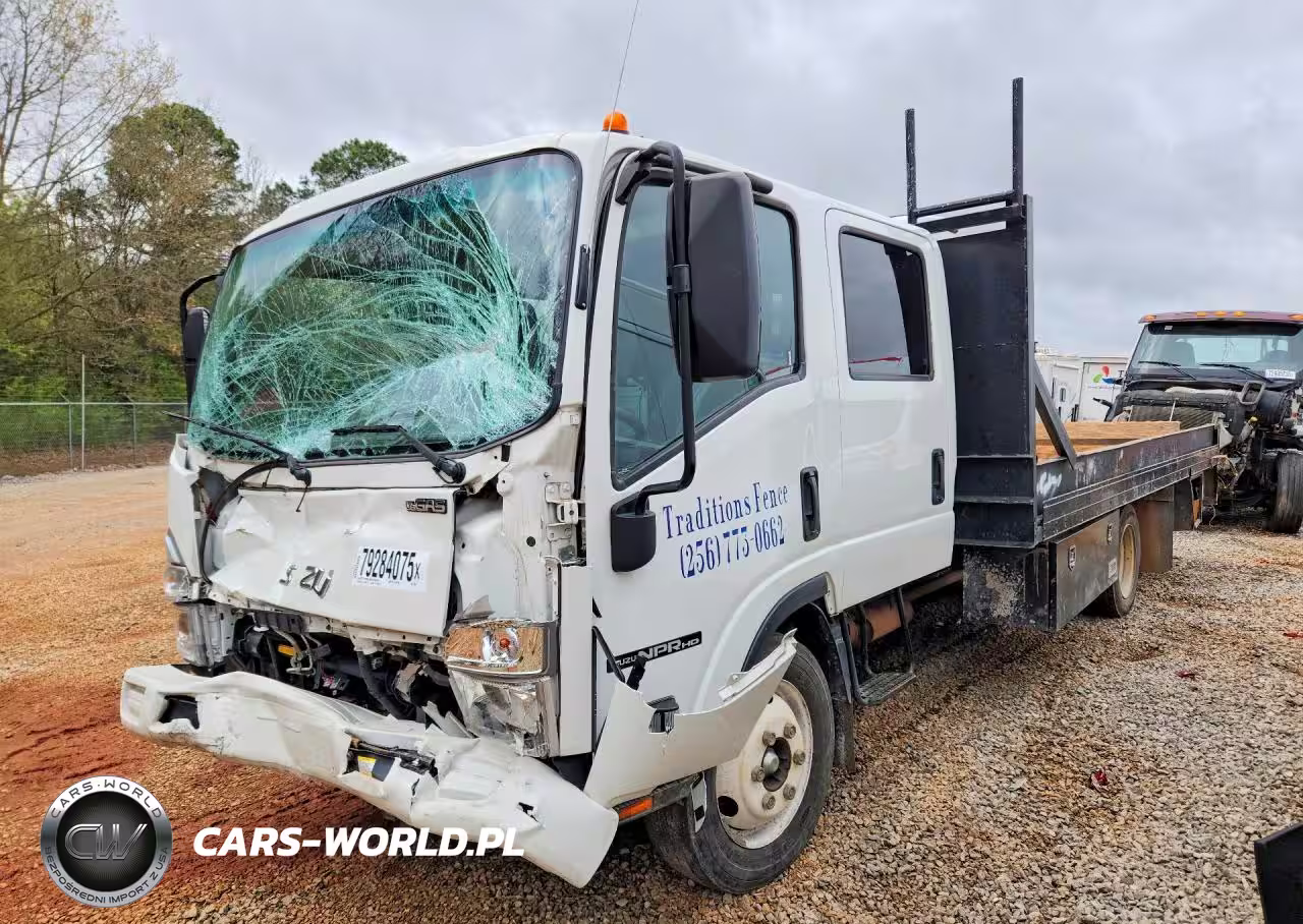 2024 Isuzu Npr Hd Flatbed Truck