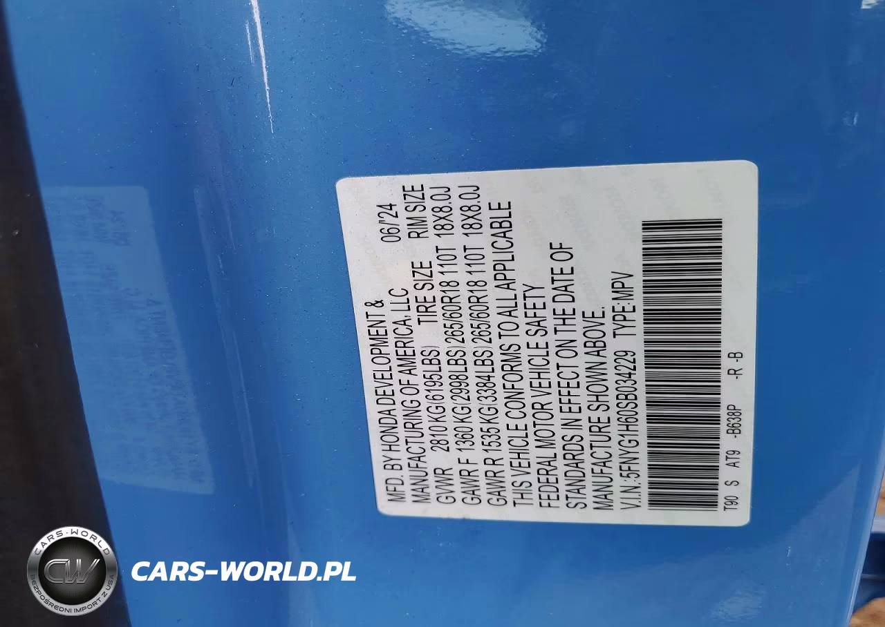 2025 Honda Pilot Trailsport VIN:5FNYG1H60SB034229 - 13
