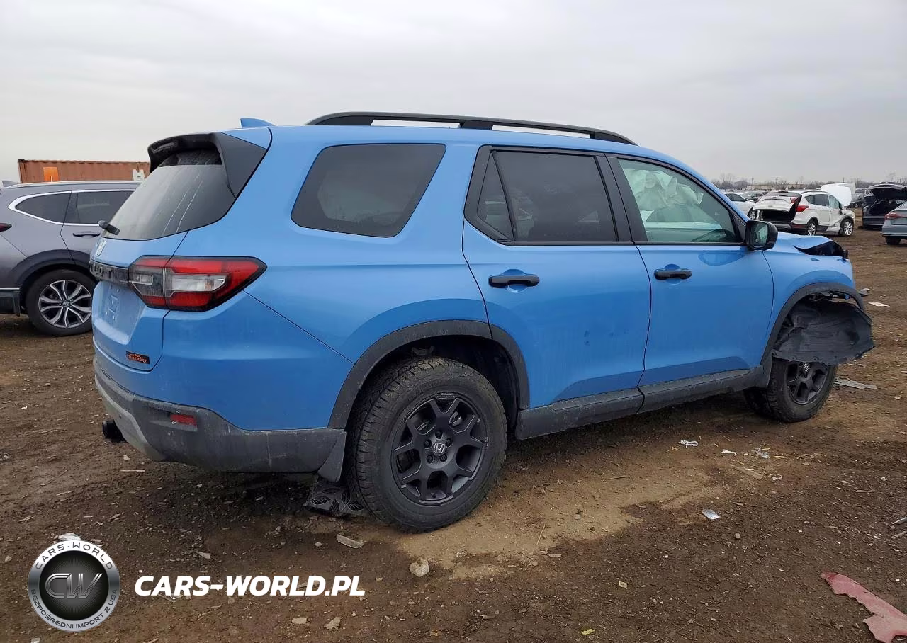 2025 Honda Pilot Trailsport VIN:5FNYG1H60SB034229 - 3