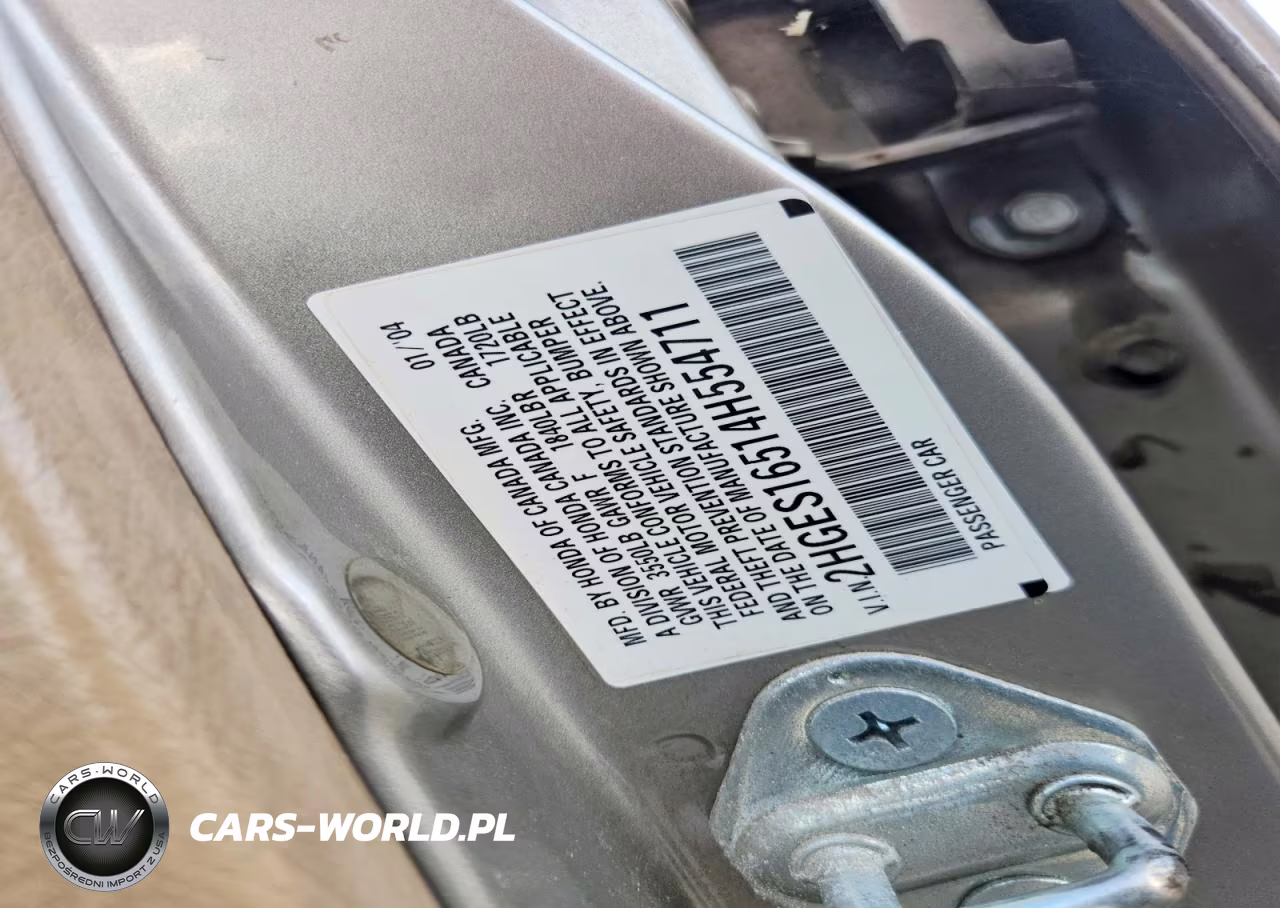 2004 Honda Civic Lx VIN:2HGES16514H554711 - 12