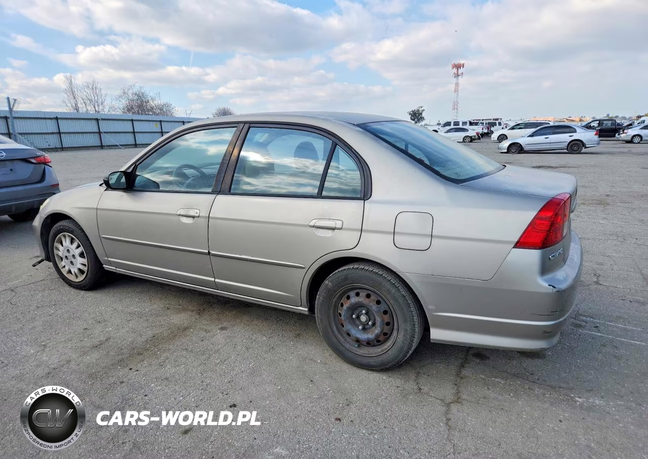 2004 Honda Civic Lx VIN:2HGES16514H554711 - 2
