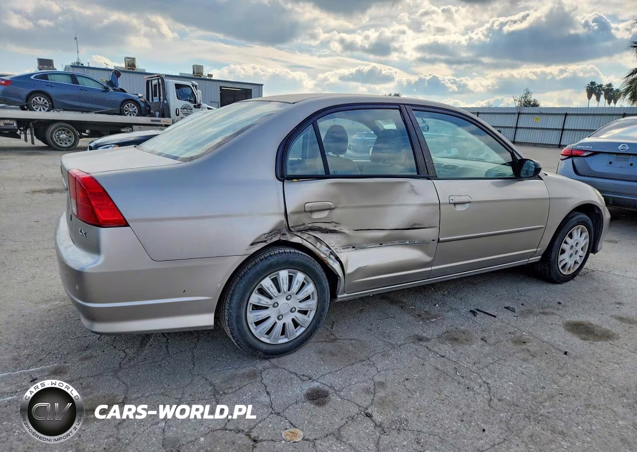 2004 Honda Civic Lx VIN:2HGES16514H554711 - 3