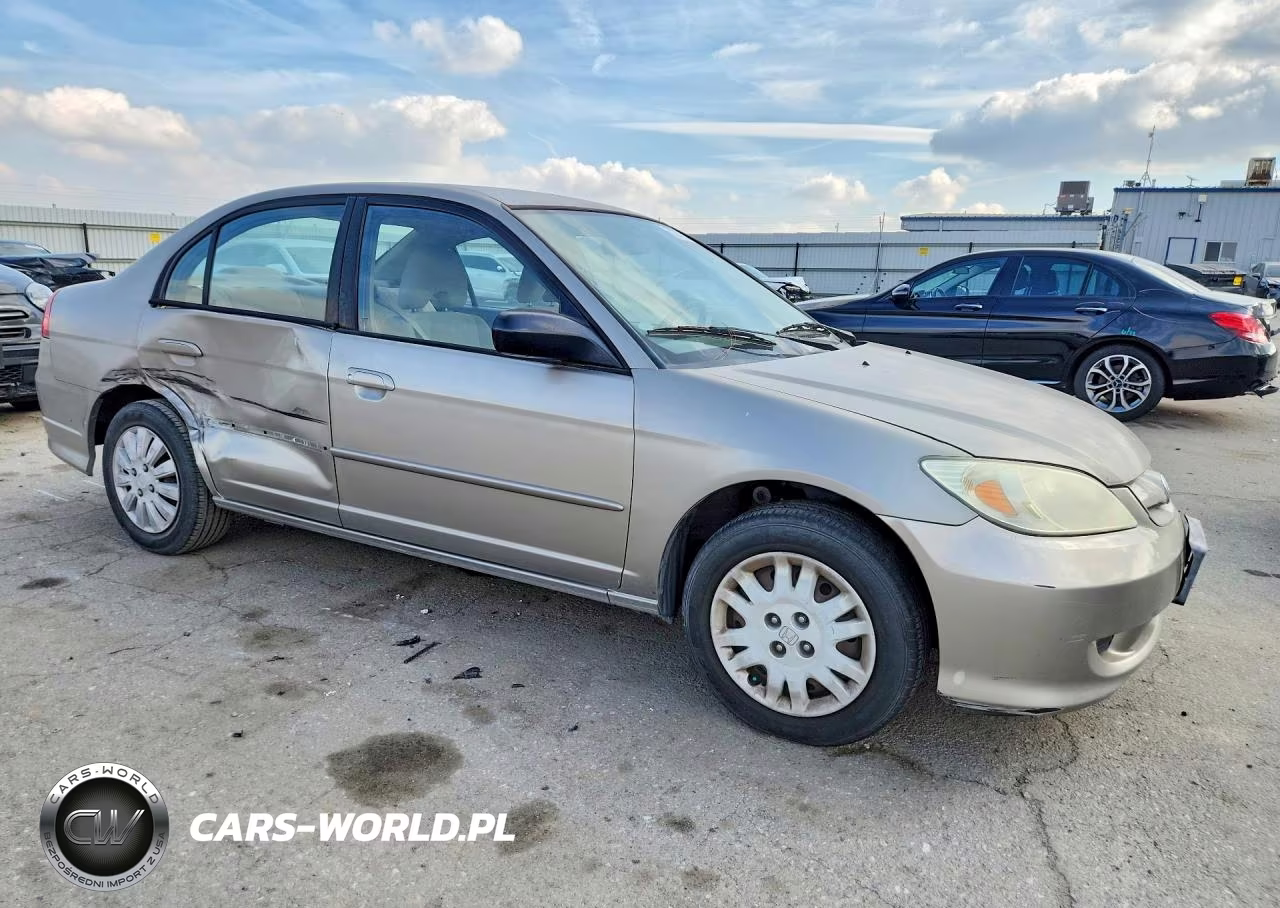2004 Honda Civic Lx VIN:2HGES16514H554711 - 4