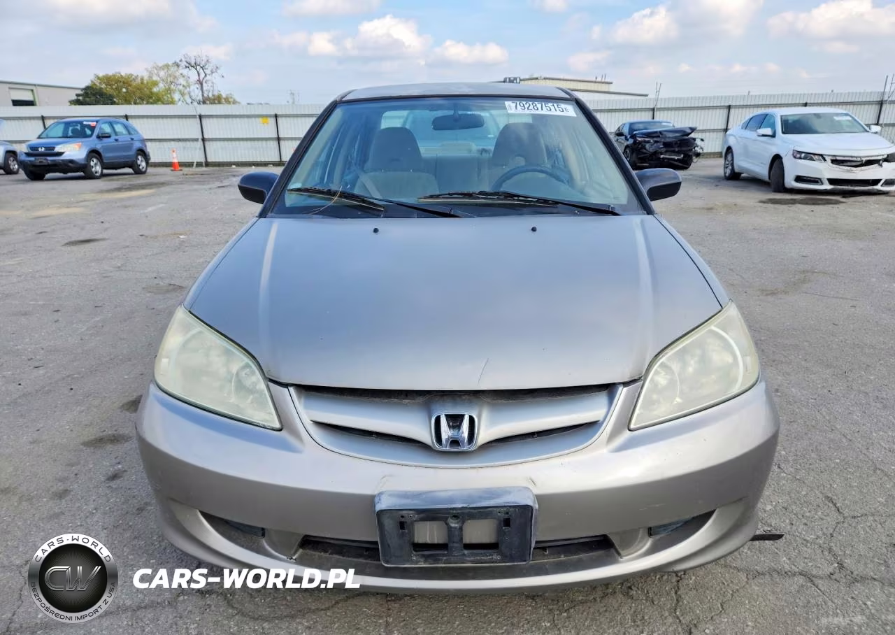 2004 Honda Civic Lx VIN:2HGES16514H554711 - 5