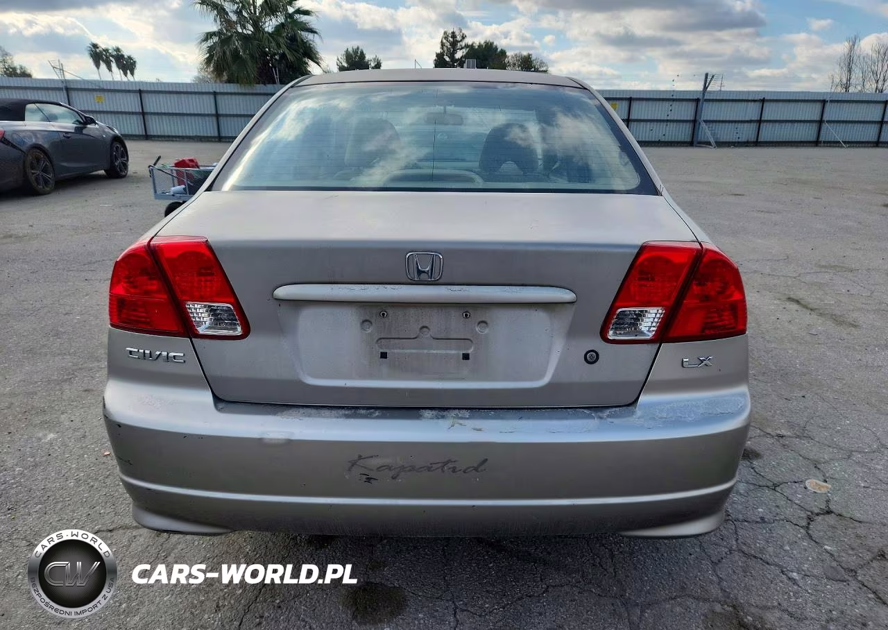 2004 Honda Civic Lx VIN:2HGES16514H554711 - 6