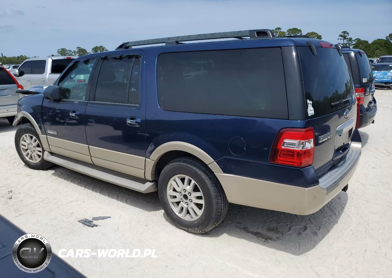 2007 Ford Expedition El Eddie Bauer VIN:1FMFK175X7LA82951 - 2