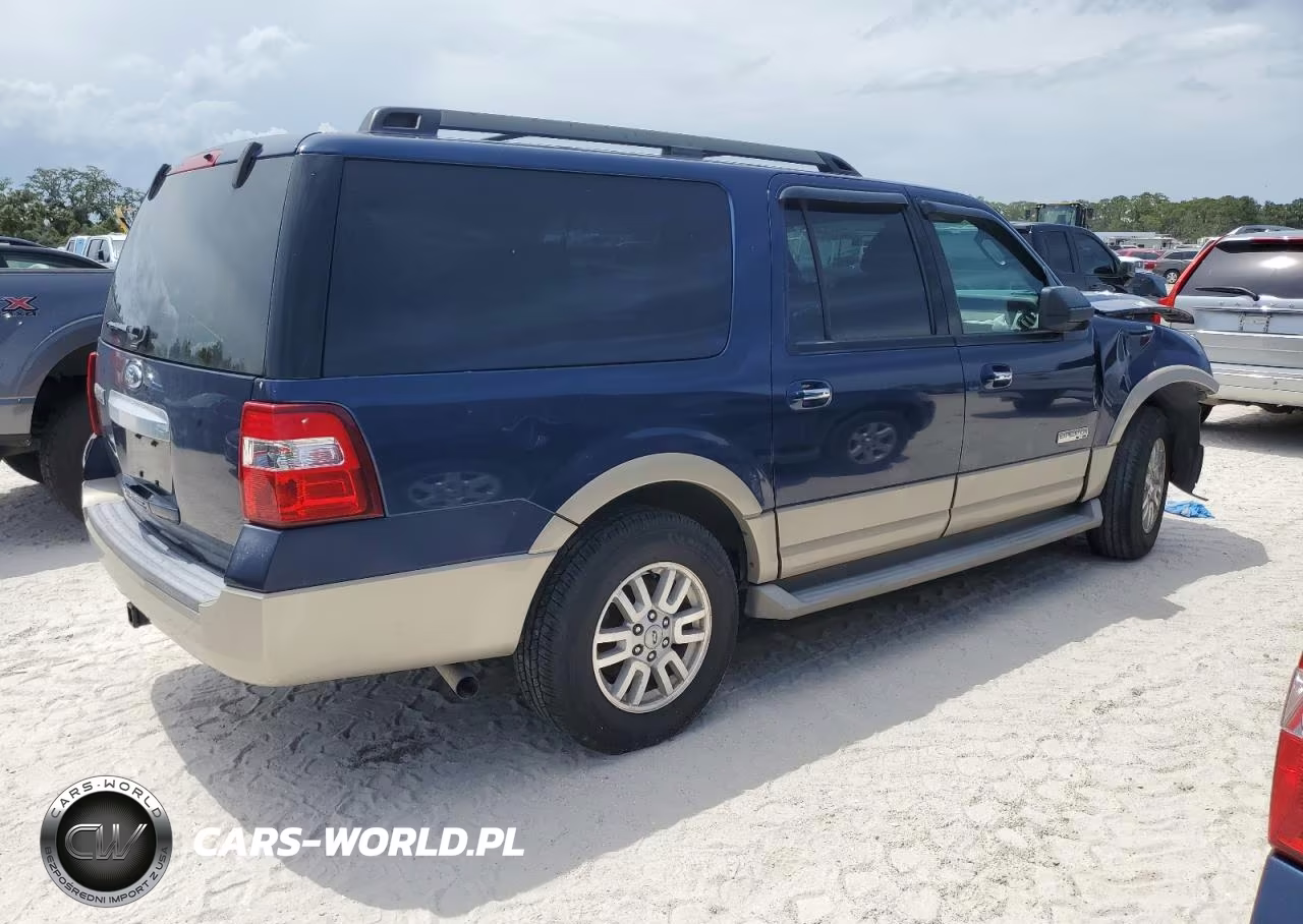 2007 Ford Expedition El Eddie Bauer VIN:1FMFK175X7LA82951 - 3