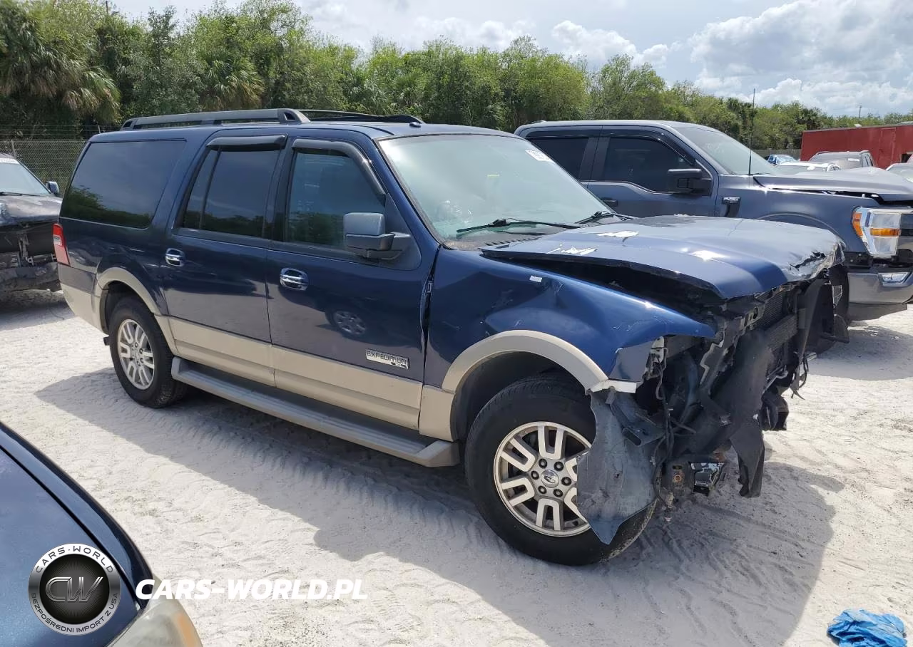 2007 Ford Expedition El Eddie Bauer VIN:1FMFK175X7LA82951 - 4