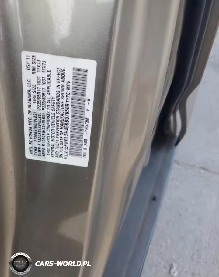 2011 Honda Odyssey Ex VIN:5FNRL5H45BB079589 - 26