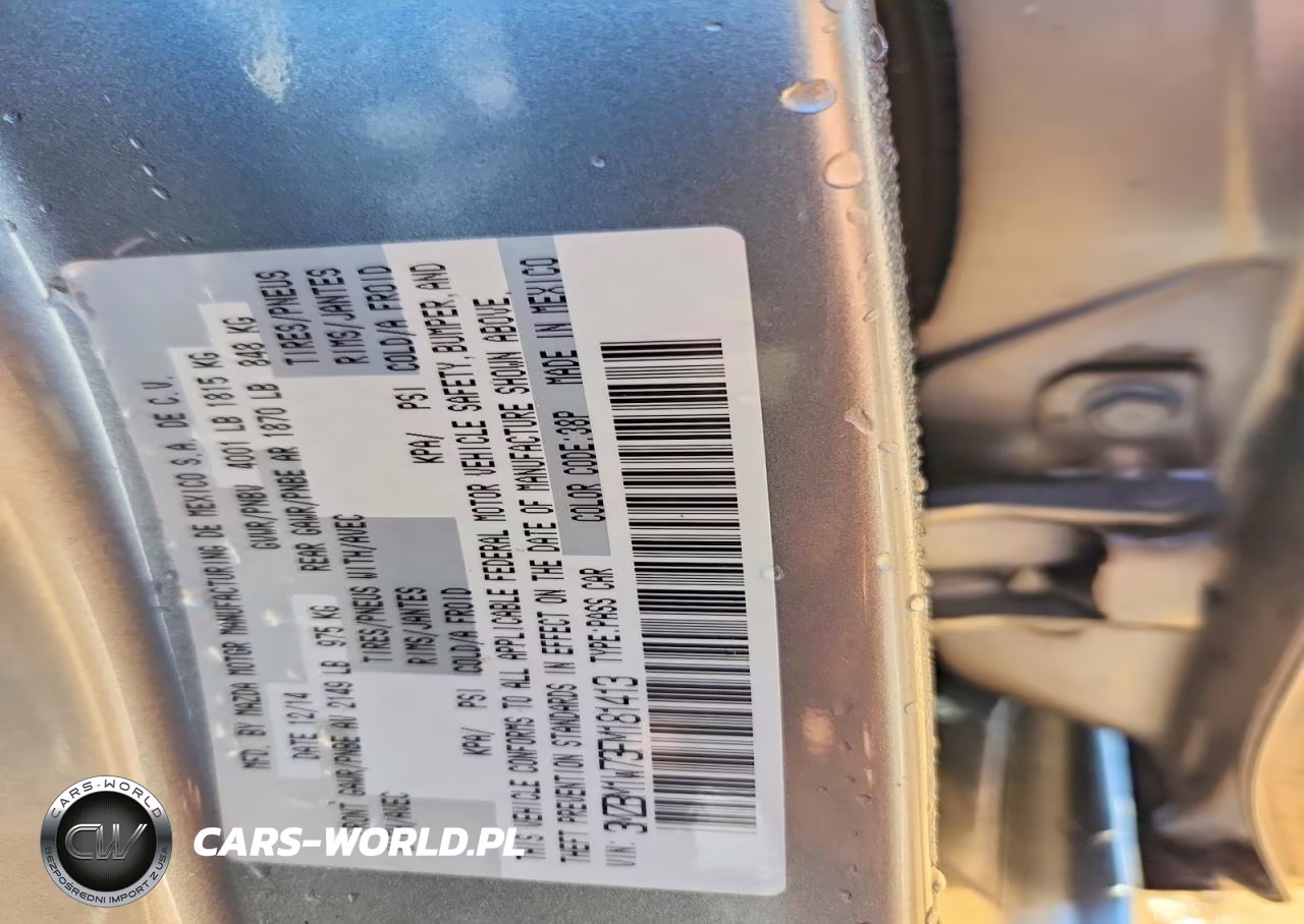 2015 Mazda 3 Grand Touring VIN:3MZBM1W73FM181413 - 12
