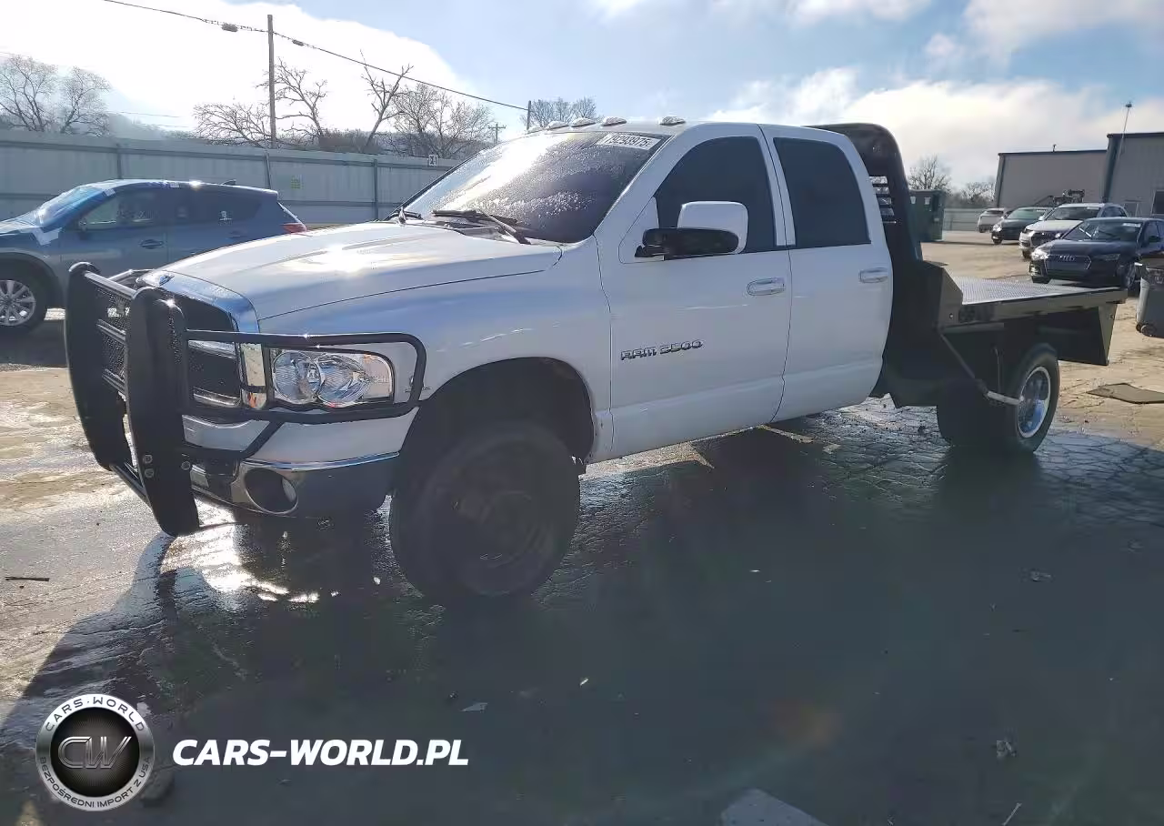 2003 Dodg Ram 3500 St Quad Cab