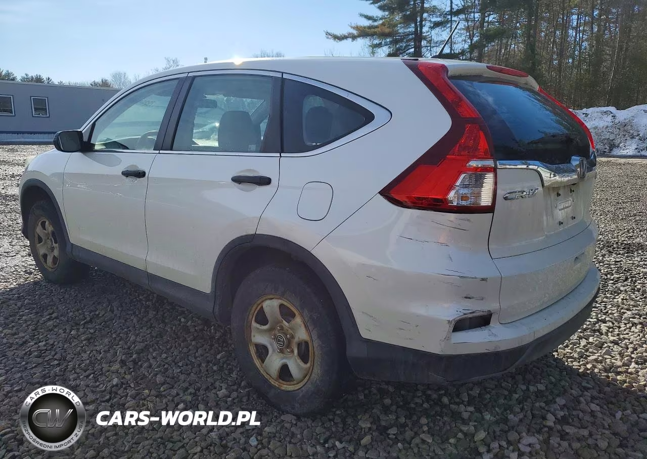 2015 Honda Cr-V Lx VIN:5J6RM4H36FL085333 - 2