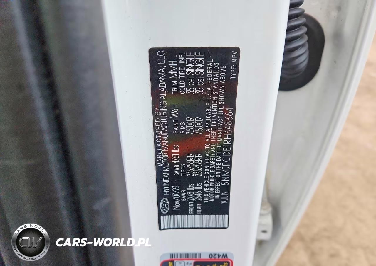 2024 Hyundai Tucson Sel VIN:5NMJFCDE1RH348364 - 13