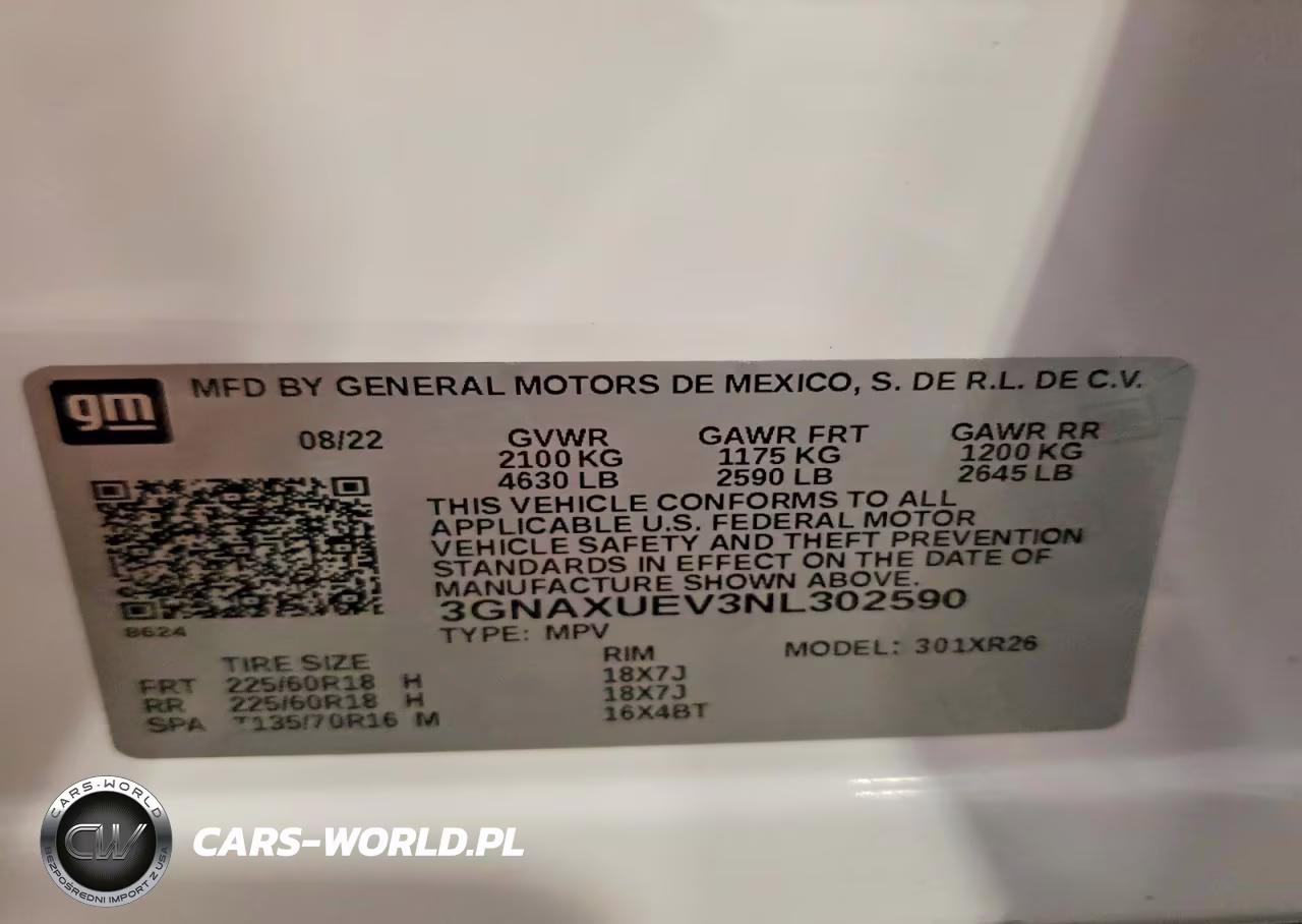 2022 Chevrolet Equinox Lt VIN:3GNAXUEV3NL302590 - 14