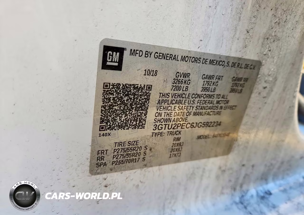 2018 GMC Sierra K1500 Denali VIN:3GTU2PEC6JG592234 - 12