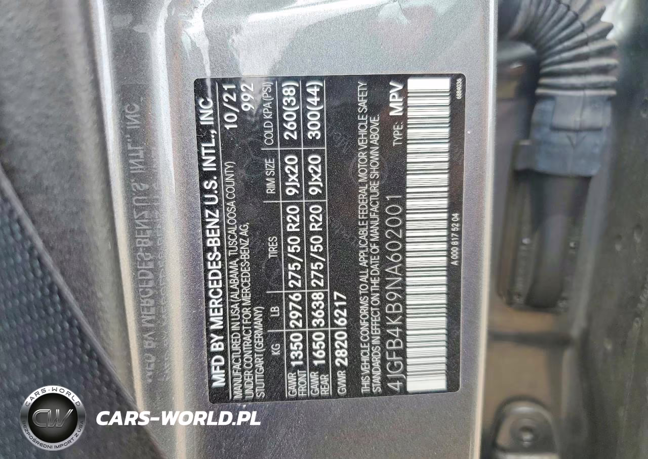 2022 Mercedes-Benz Gle 350 4Matic VIN:4JGFB4KB9NA602001 - 12
