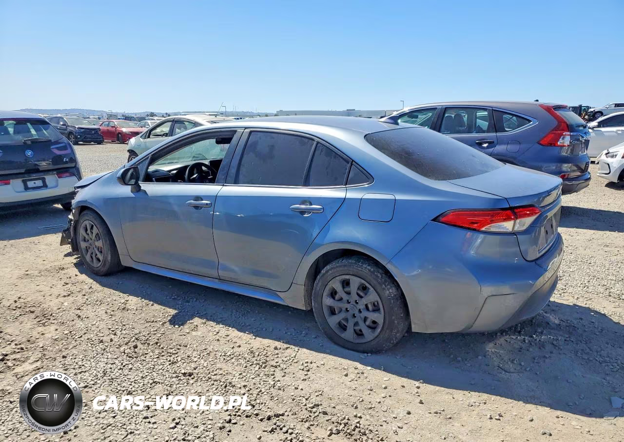 2021 Toyt Corolla Le VIN:JTDEPMAE2MJ176695 - 2