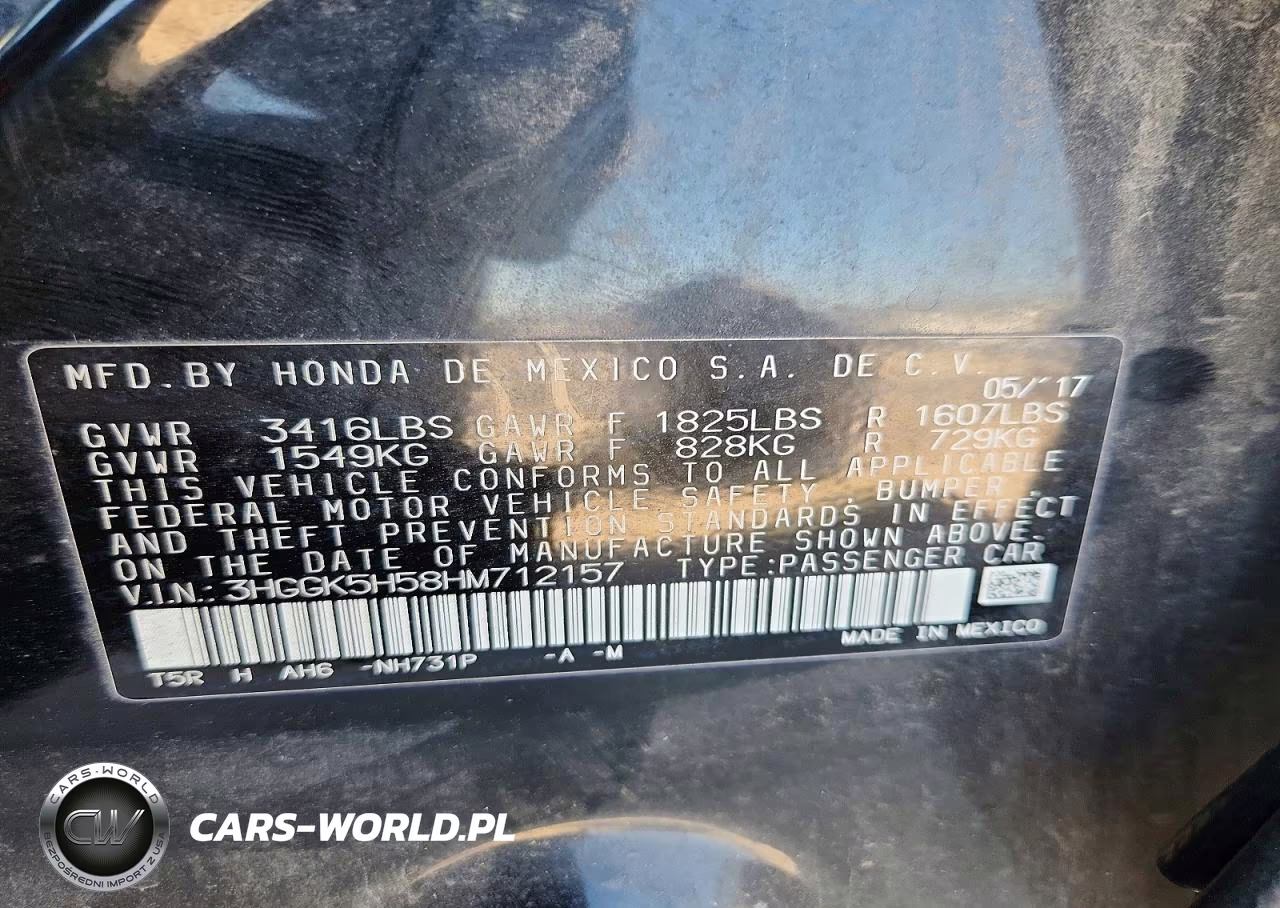 2017 Honda Fit Lx VIN:3HGGK5H58HM712157 - 12