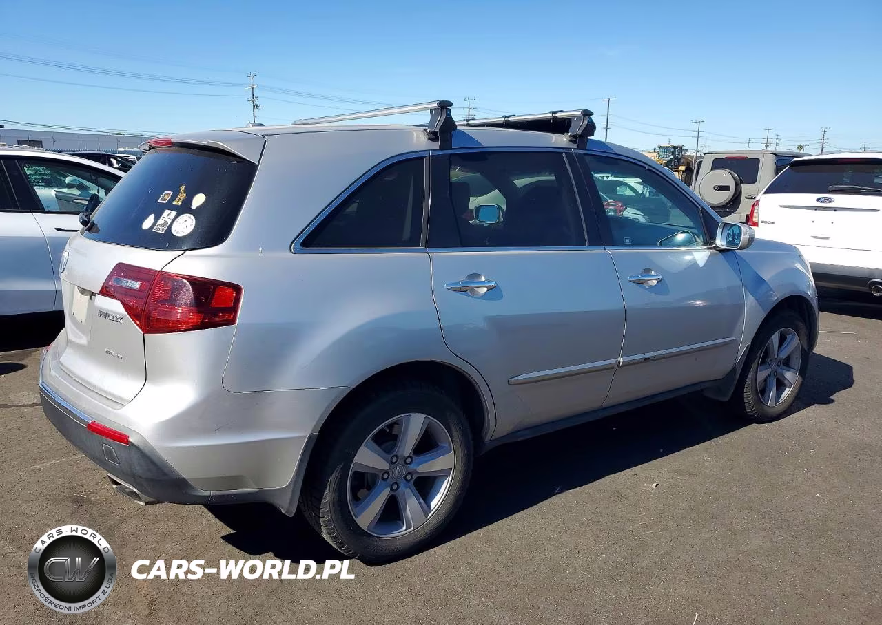 2012 Acura Mdx Technology VIN:2HNYD2H37CH508946 - 3