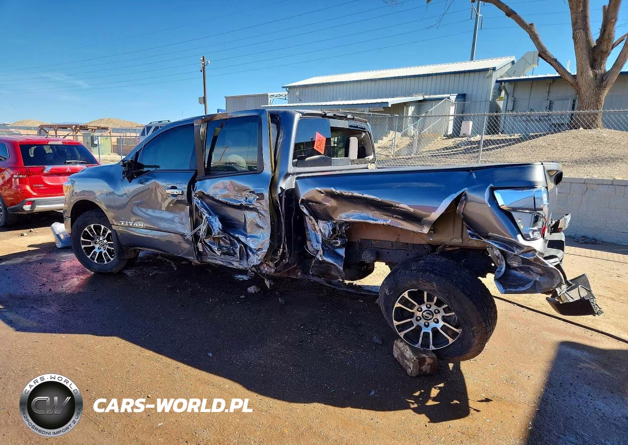 2021 Nissan Titan Sv VIN:1N6AA1ED7MN507986 - 2