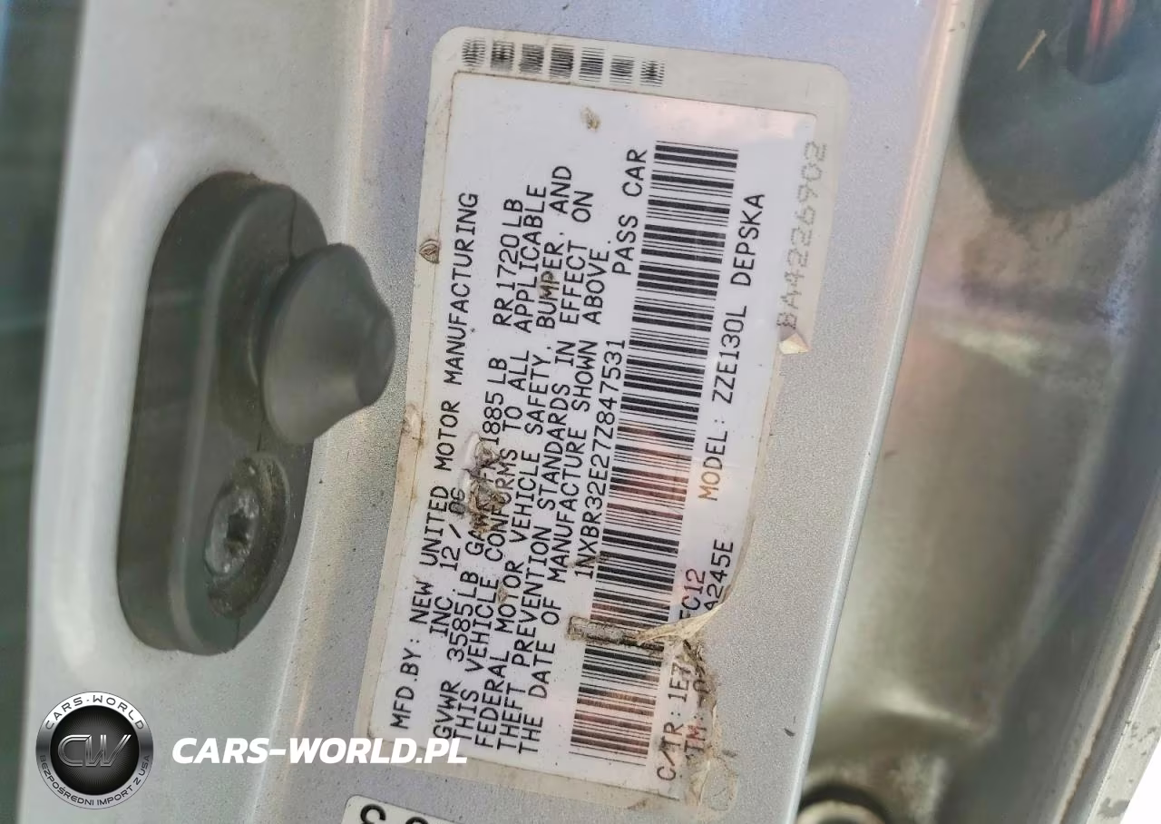 2007 Toyota Corolla S VIN:1NXBR32E27Z847531 - 12