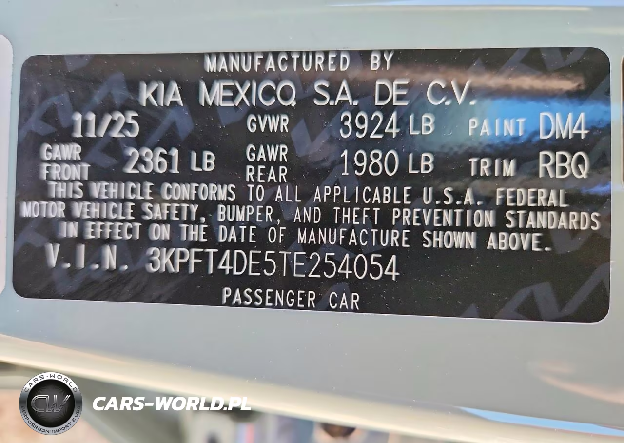 2026 Kia K4 Lxs VIN:3KPFT4DE5TE254054 - 13