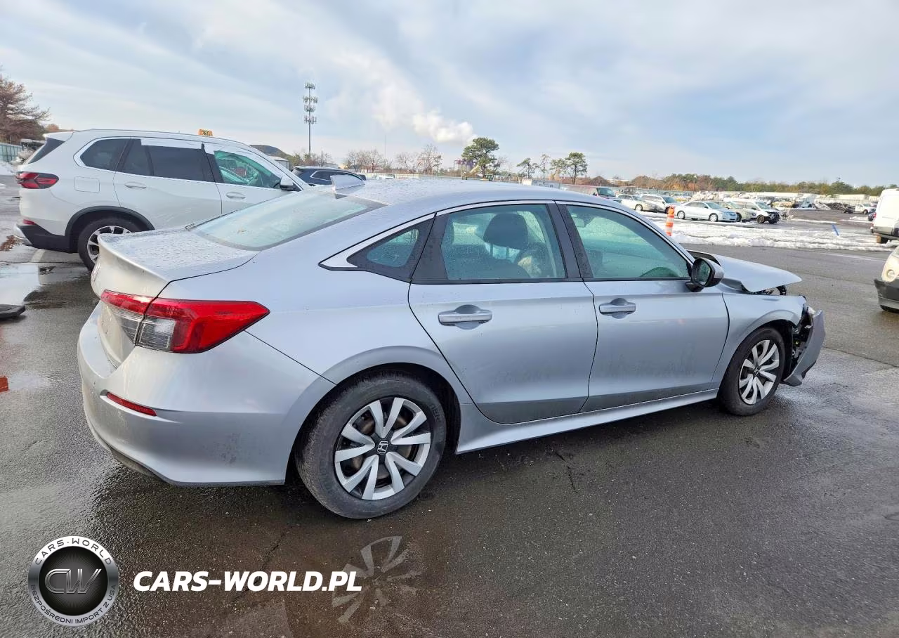 2022 Honda Civic Lx VIN:2HGFE2F27NH584420 - 3