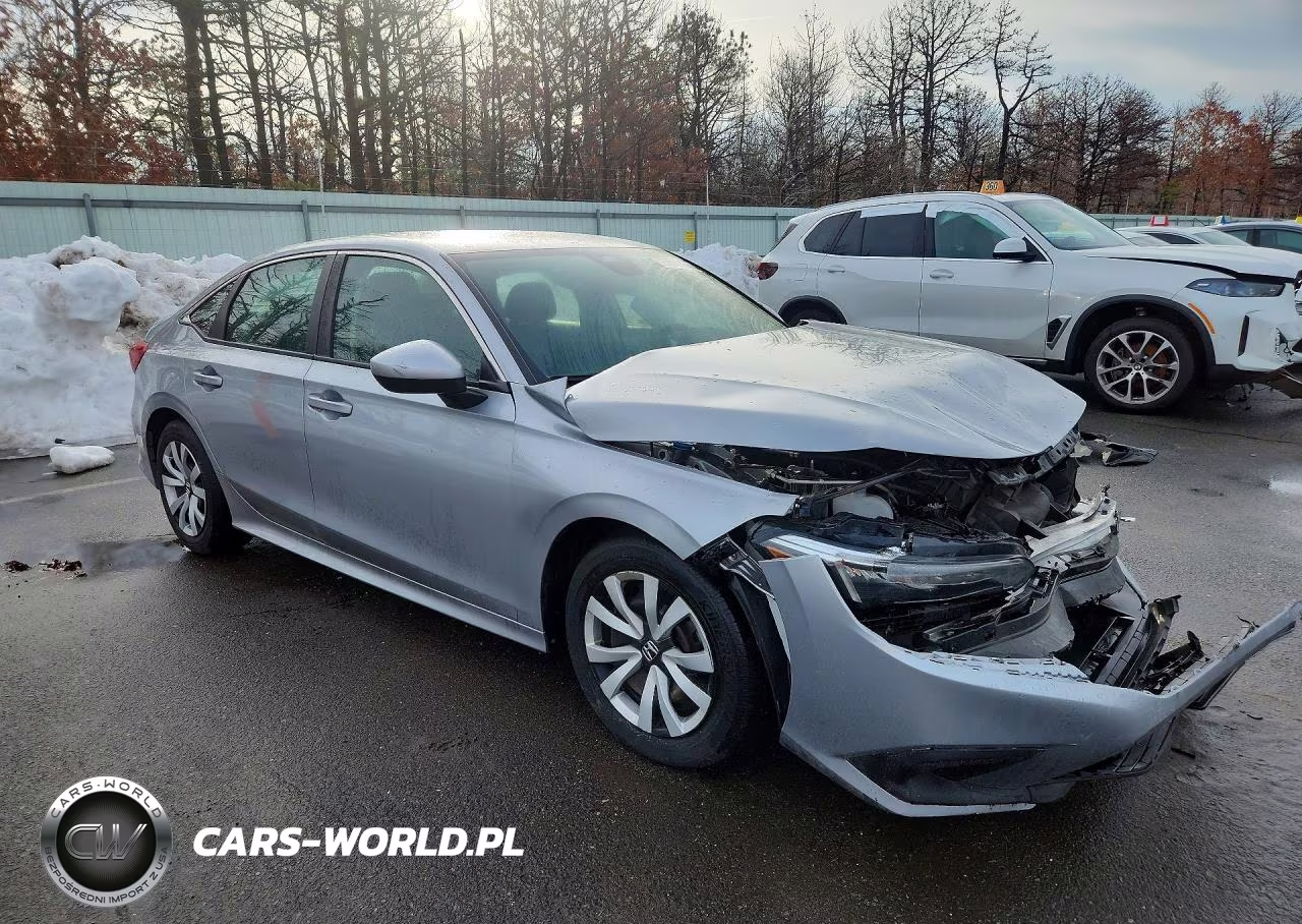 2022 Honda Civic Lx VIN:2HGFE2F27NH584420 - 4