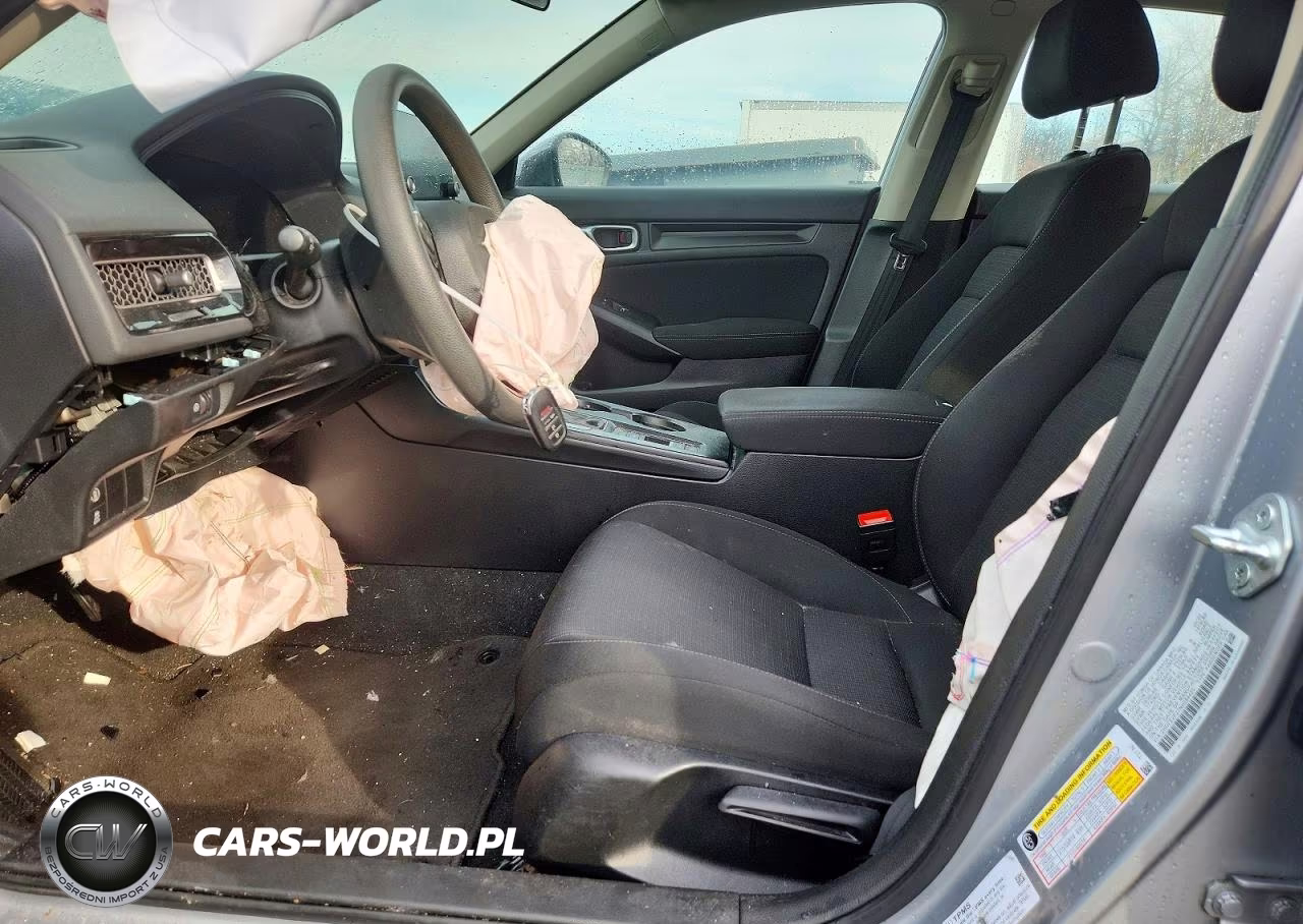 2022 Honda Civic Lx VIN:2HGFE2F27NH584420 - 7