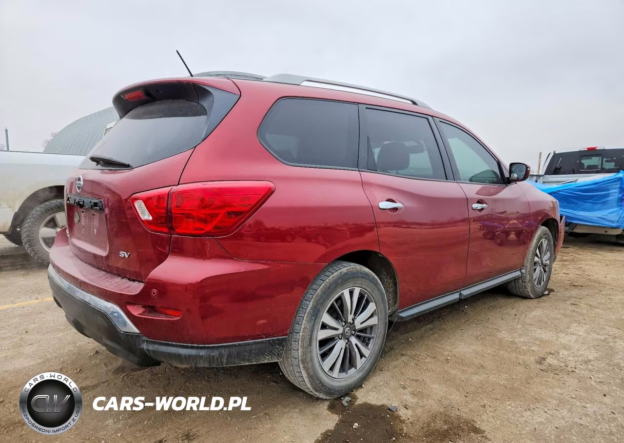 2018 Nissan Pathfinder Sv VIN:5N1DR2MN6JC642341 - 3