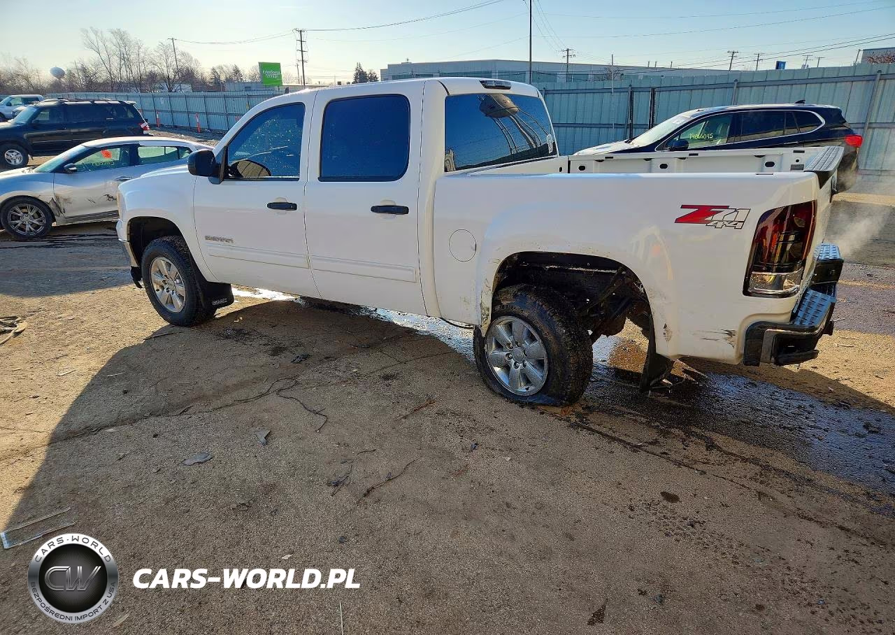 2013 GMC Sierra K1500 Sle VIN:3GTP2VE70DG365601 - 2