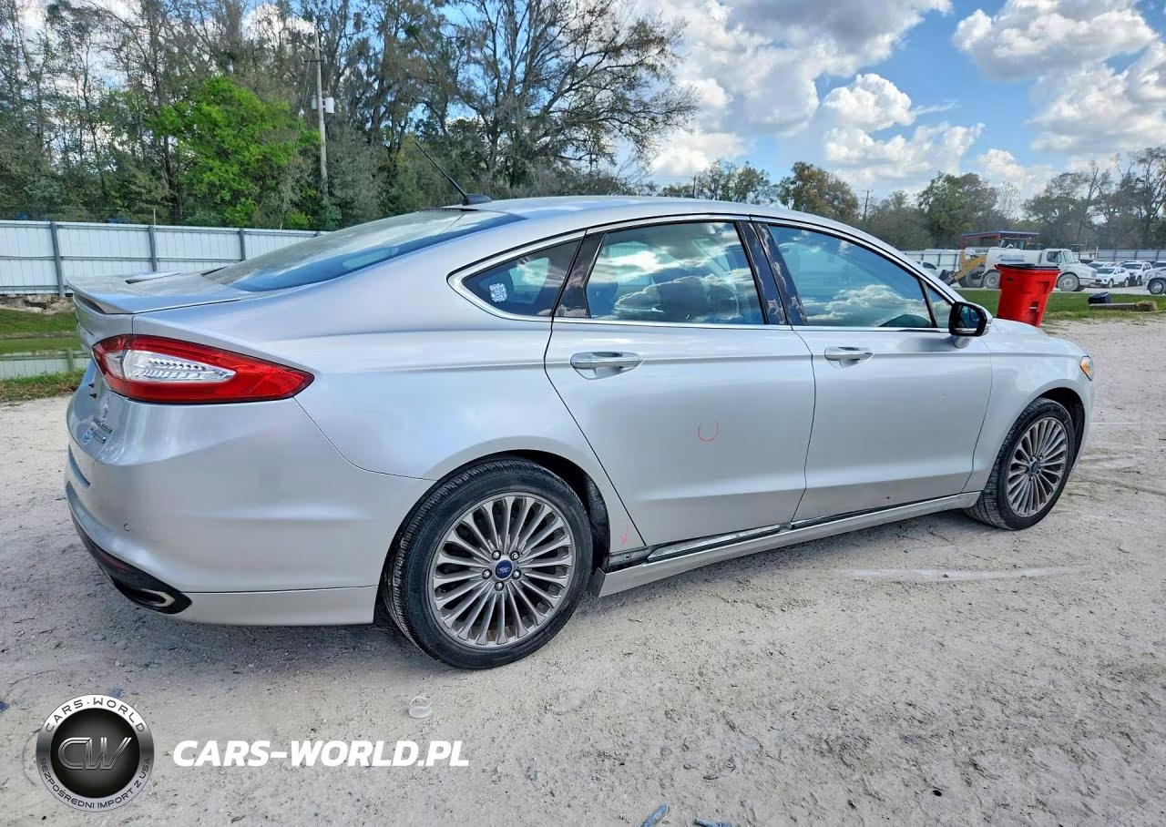 2014 Ford Fusion Titanium VIN:3FA6P0K97ER145115 - 3