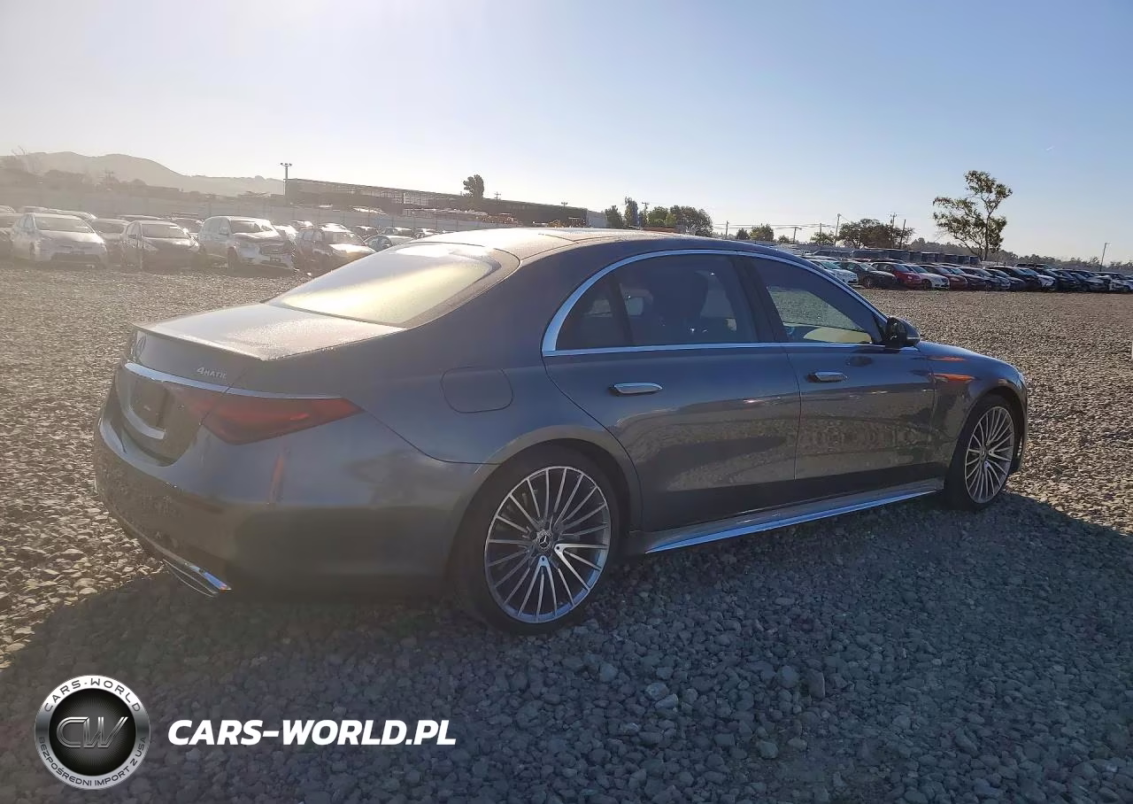 2022 Mercedes-Benz S 500 4Matic VIN:W1K6G6DB0NA120604 - 3