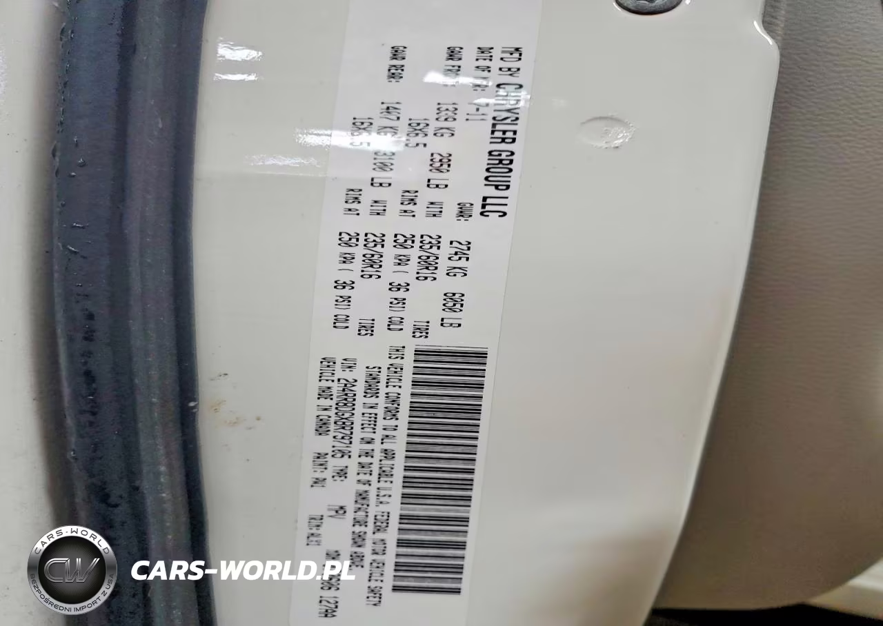 2011 Chrysler Town & Country Touring L VIN:2A4RR8DGXBR797105 - 13
