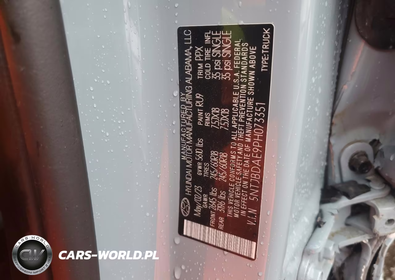 2023 Hyundai Santa Cruz Sel VIN:5NTJBDAE9PH073351 - 12