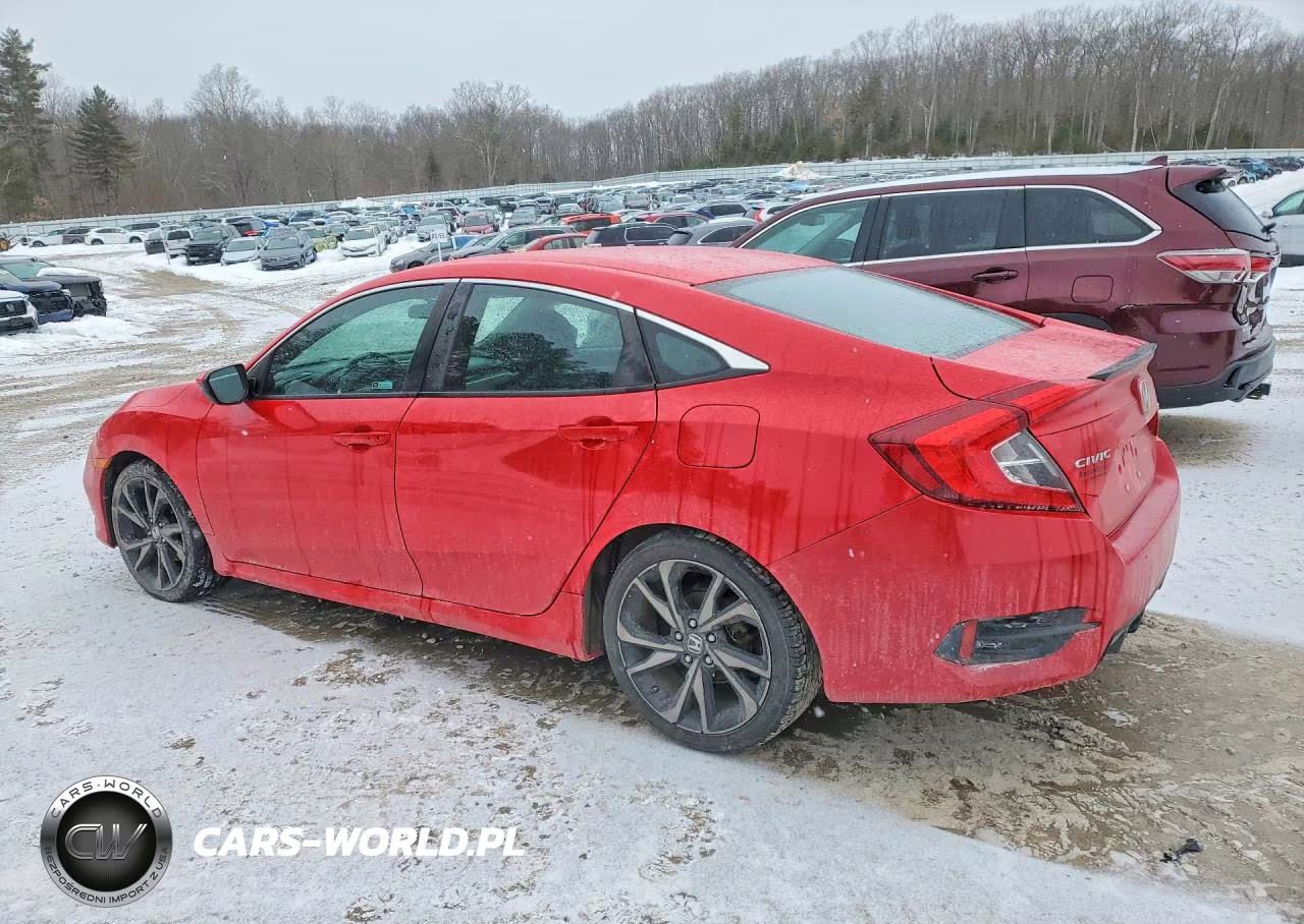 2019 Honda Civic Sport VIN:2HGFC2F80KH545562 - 2