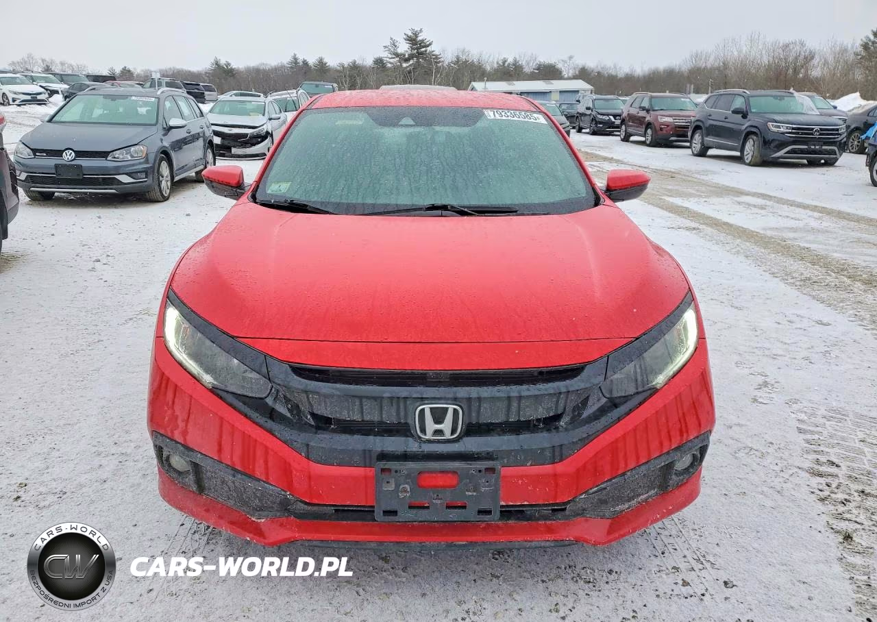 2019 Honda Civic Sport VIN:2HGFC2F80KH545562 - 5