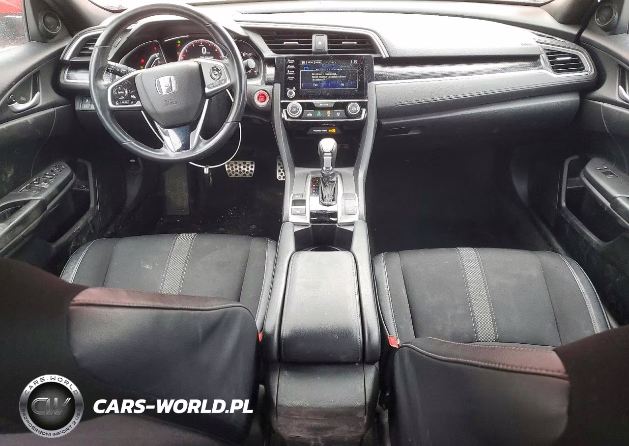 2019 Honda Civic Sport VIN:2HGFC2F80KH545562 - 8