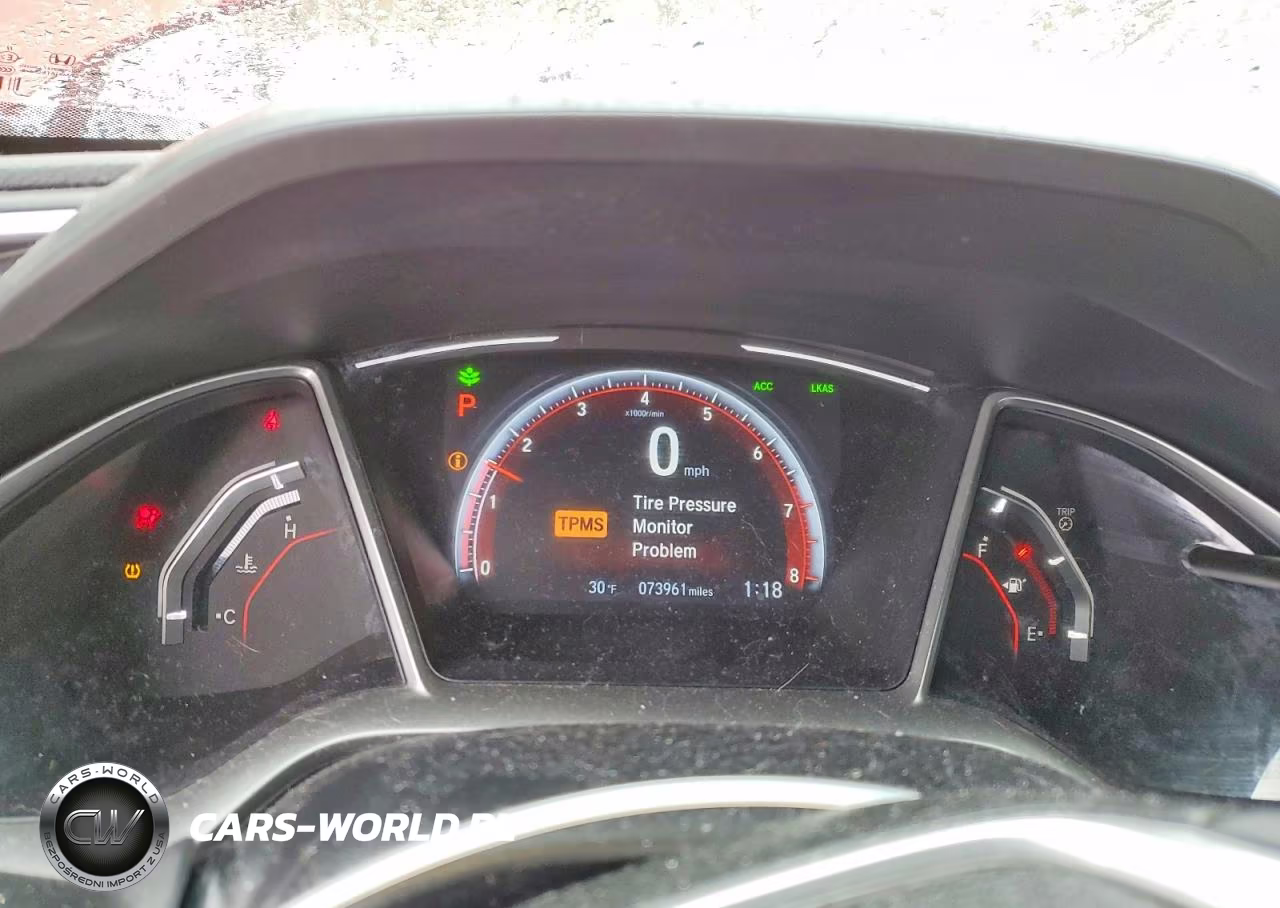 2019 Honda Civic Sport VIN:2HGFC2F80KH545562 - 9