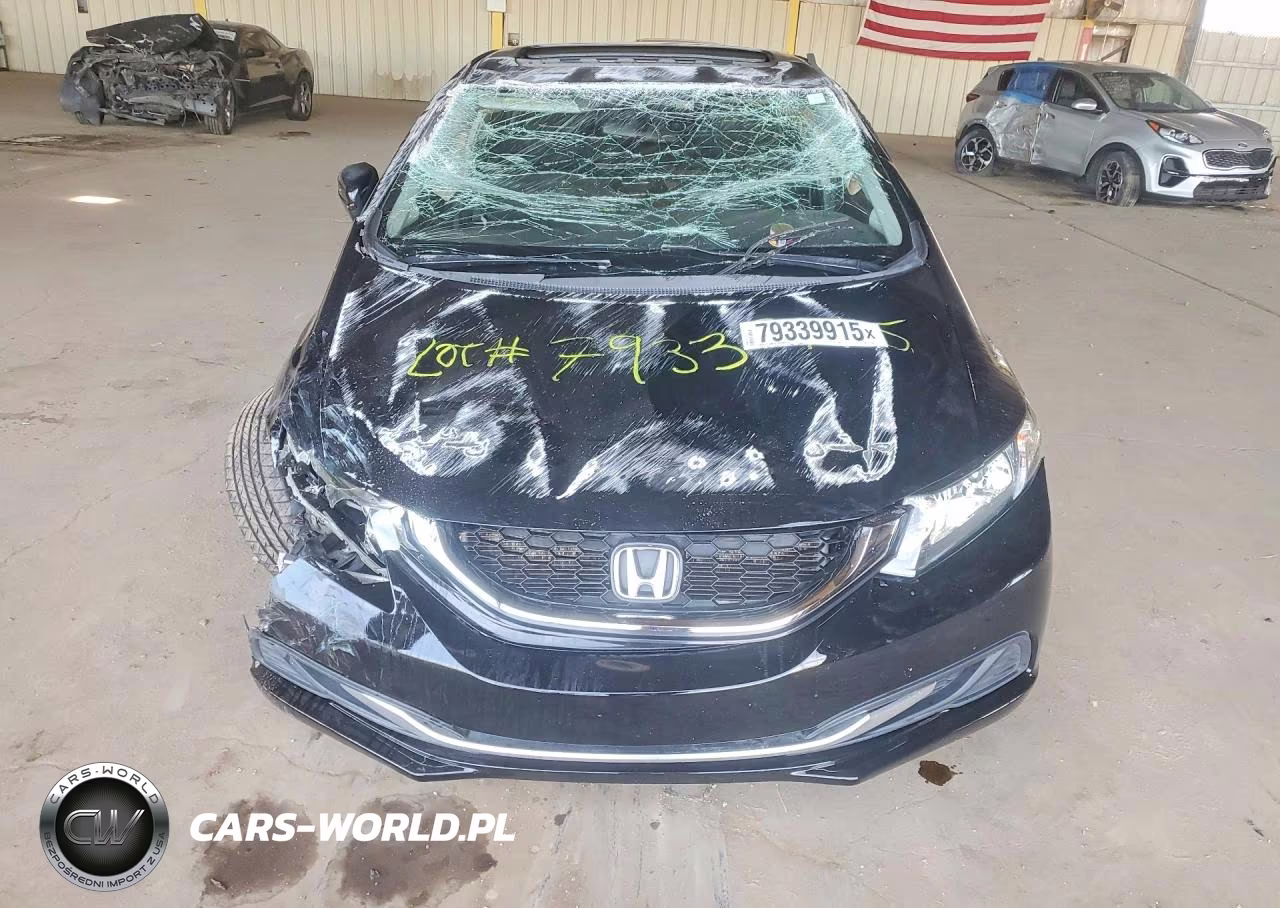 2015 Honda Civic Ex VIN:19XFB2F81FE012509 - 5