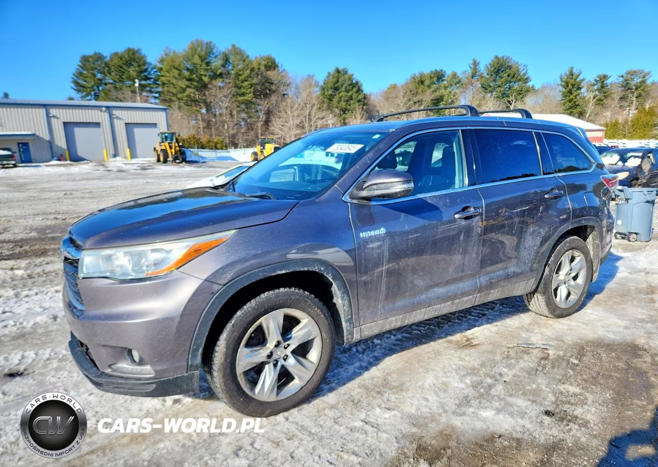 2015 Toyota Highlander Hybrid Limited Platinum