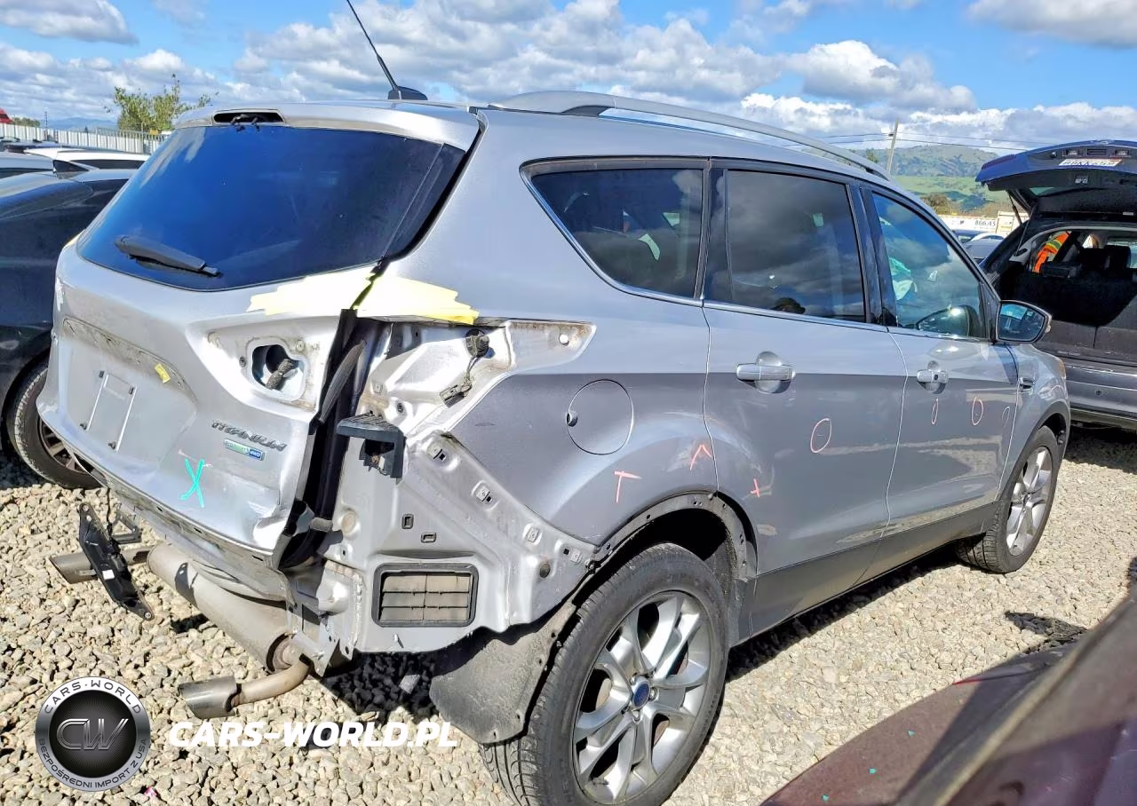 2014 Ford Escape Titanium VIN:1FMCU9J90EUD26377 - 3
