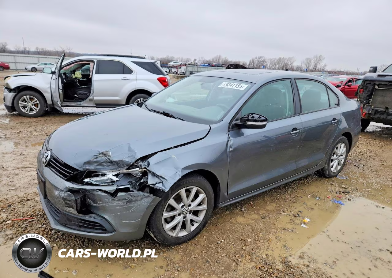 2012 Volkswagen Jetta Se VIN:3VWDP7AJXCM452131 - 1