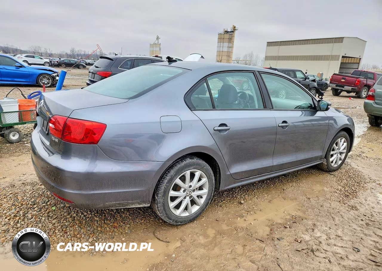 2012 Volkswagen Jetta Se VIN:3VWDP7AJXCM452131 - 3