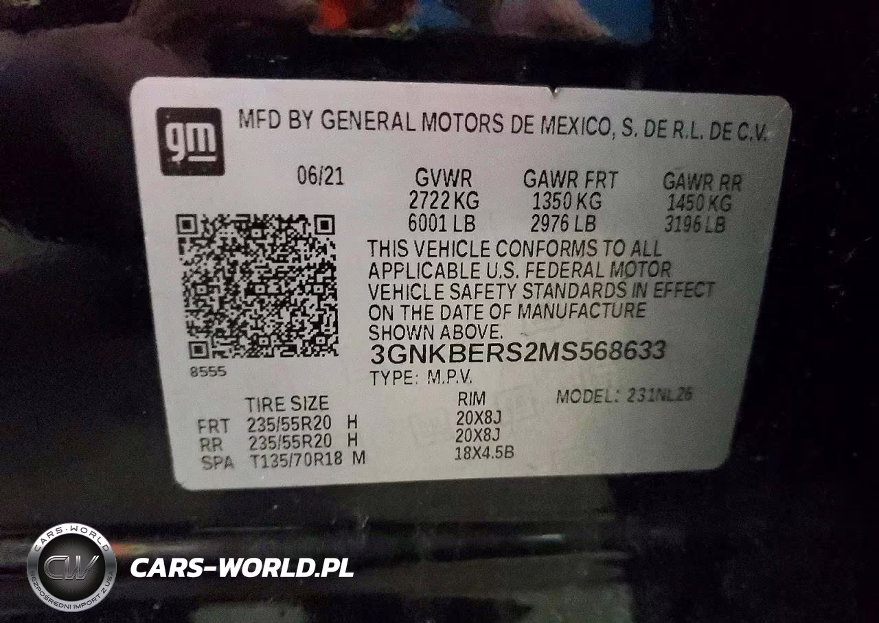 2021 Chevrolet Blazer Rs VIN:3GNKBERS2MS568633 - 13