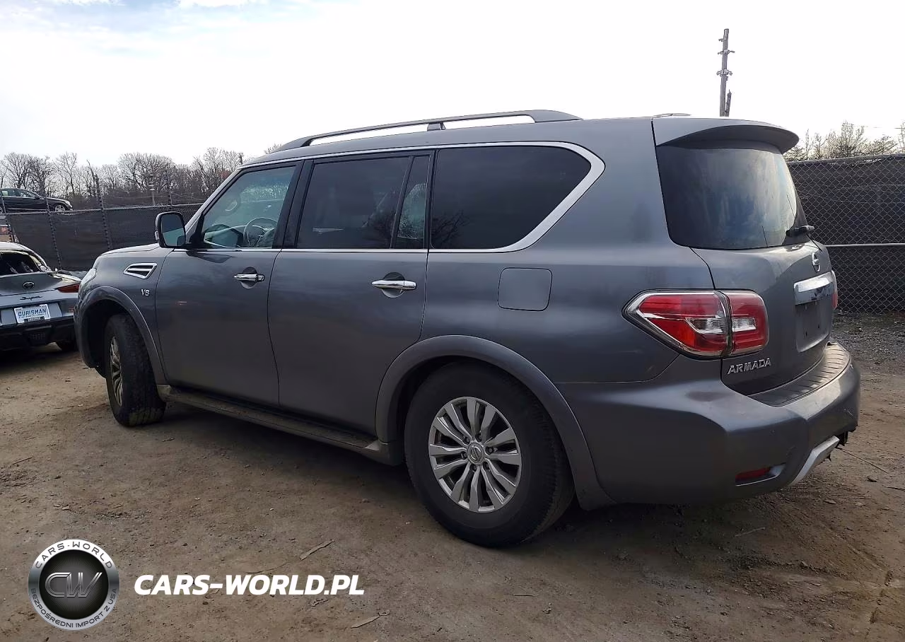 2017 Nissan Armada Sv VIN:JN8AY2NC6H9505418 - 2